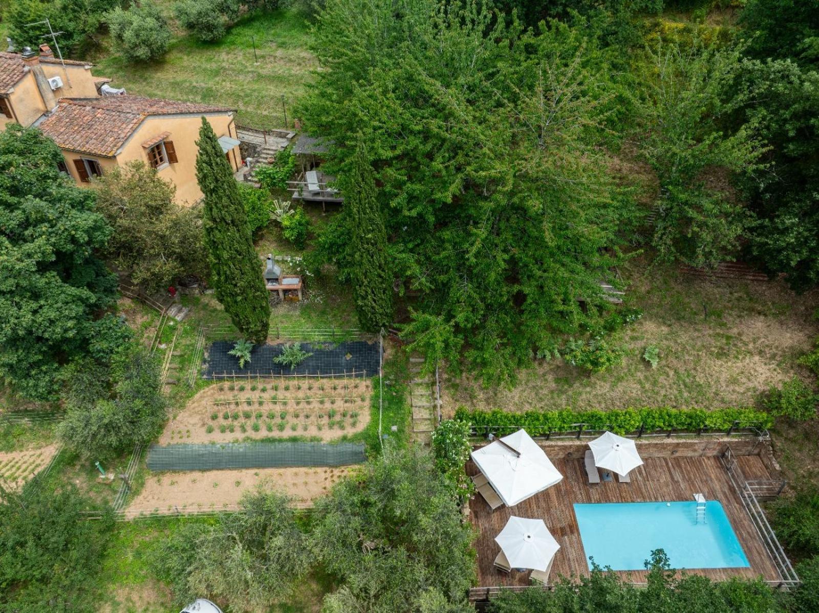Willa La Casa Sui Colli Uzzano Zewnętrze zdjęcie