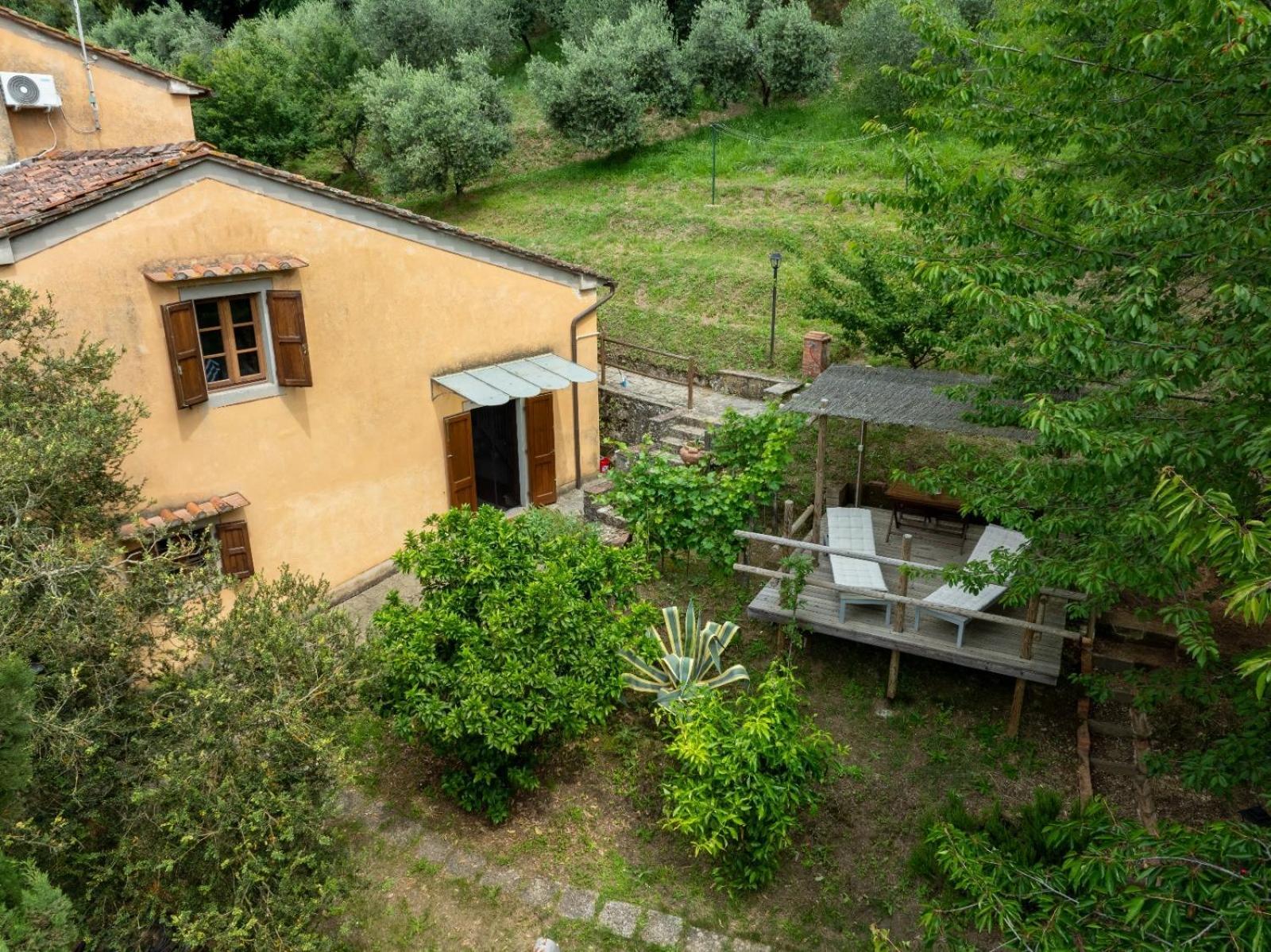 Willa La Casa Sui Colli Uzzano Zewnętrze zdjęcie